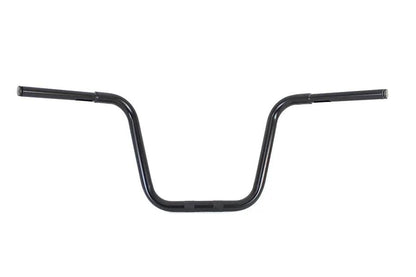 MCM 12-1/2 Inch Rhino Ape Hanger Handlebar with Indents in Black, Part Number 20289B by MCM