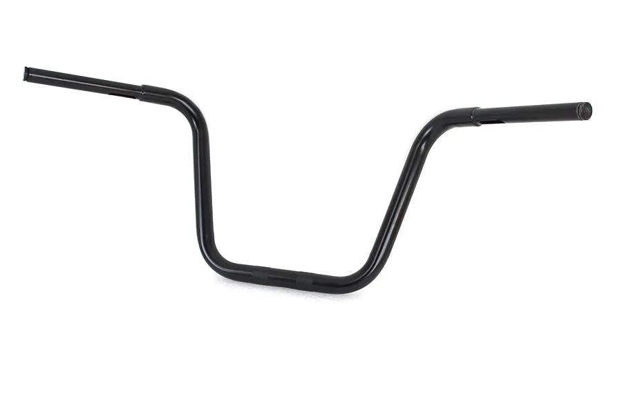 MCM 12-1/2 Inch Rhino Ape Hanger Handlebar with Indents in Black, Part Number 20289B by MCM