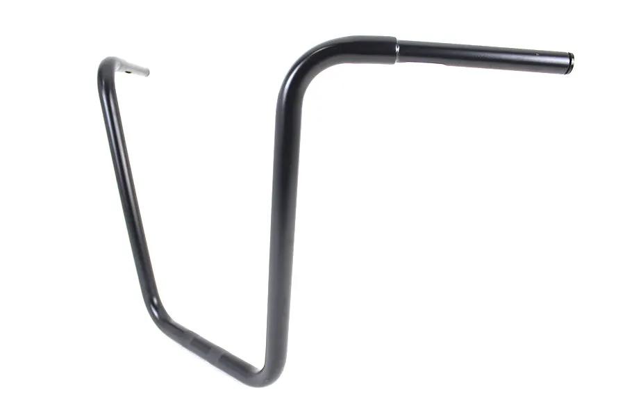 MCM 19-1/2 inch Rhino Ape Hanger Handlebar with Indents in Black, Part Number 20291B by MCM