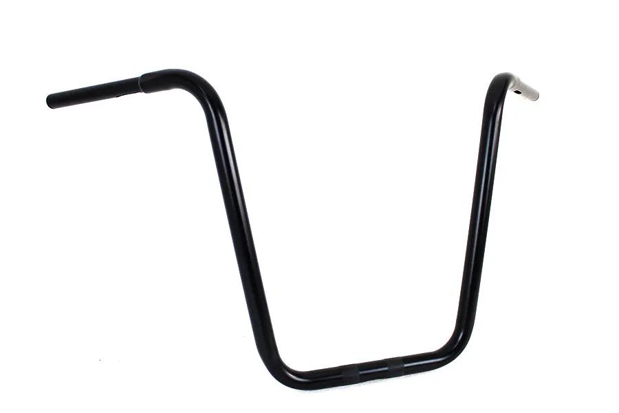 MCM 19-1/2 inch Rhino Ape Hanger Handlebar with Indents in Black, Part Number 20291B by MCM