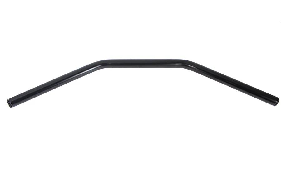 V-Twin Flat Drag Handlebar without Indents in Black for Harley Davidson FL & FX Models by V-Twin