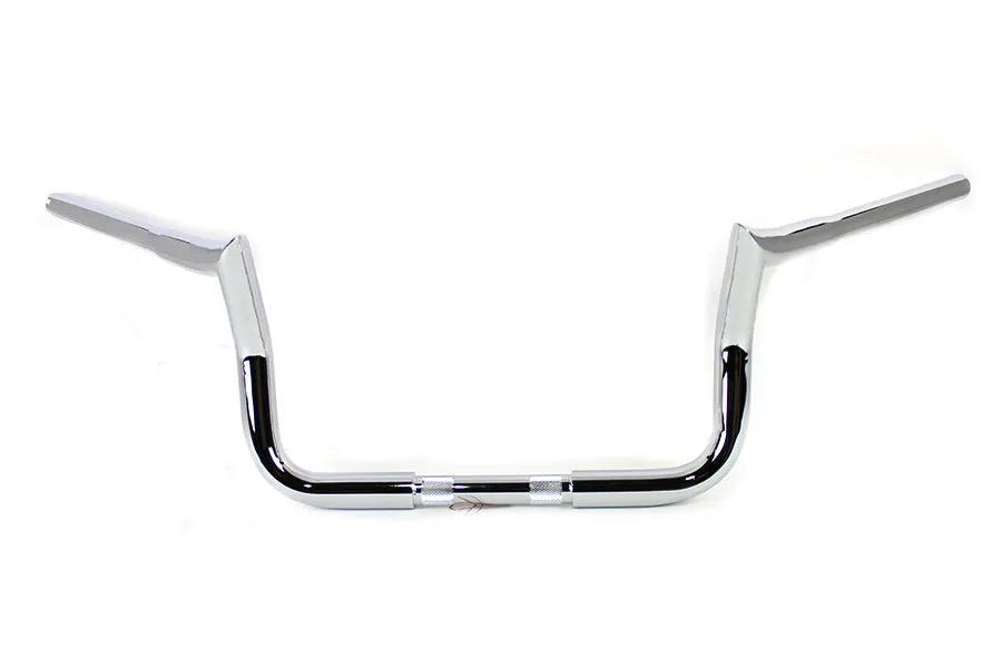 MCM 10 Inch Chrome Ape Handlebar (Part Number 20247) for Harley Davidson FLT Models by MCM