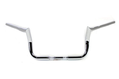 MCM 10 Inch Chrome Ape Handlebar (Part Number 20247) for Harley Davidson FLT Models by MCM