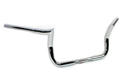 MCM 10 Inch Chrome Ape Handlebar (Part Number 20247) for Harley Davidson FLT Models by MCM