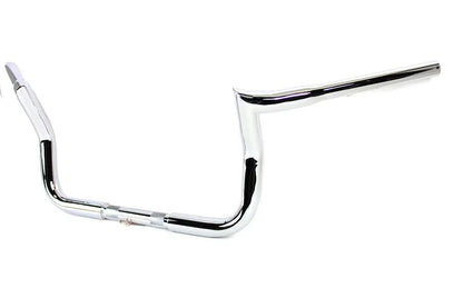 MCM 10 Inch Chrome Ape Handlebar (Part Number 20247) for Harley Davidson FLT Models by MCM