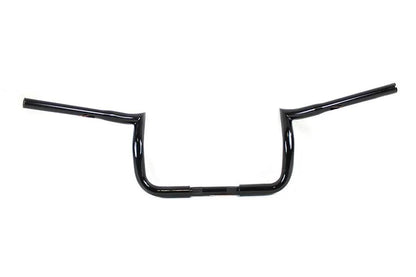 MCM 20247B 10 Inch Handlebar Without Indents for Harley Davidson FLT - Black by MCM