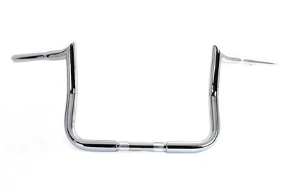 MCM 20210 12 Inch Chrome Ape Handlebar for Harley Davidson FLT Models by MCM