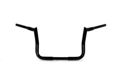 MCM 14 Inch Handlebar without Indents for Harley Davidson FLT - Black by MCM