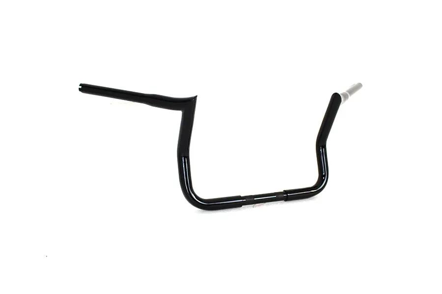 MCM 14 Inch Handlebar without Indents for Harley Davidson FLT - Black by MCM