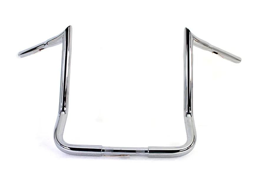 MCM 20212 17 Inch Chrome Ape Handlebar for Harley Davidson FLT Models by MCM