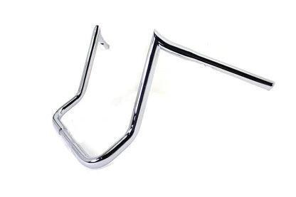 MCM 20212 17 Inch Chrome Ape Handlebar for Harley Davidson FLT Models by MCM