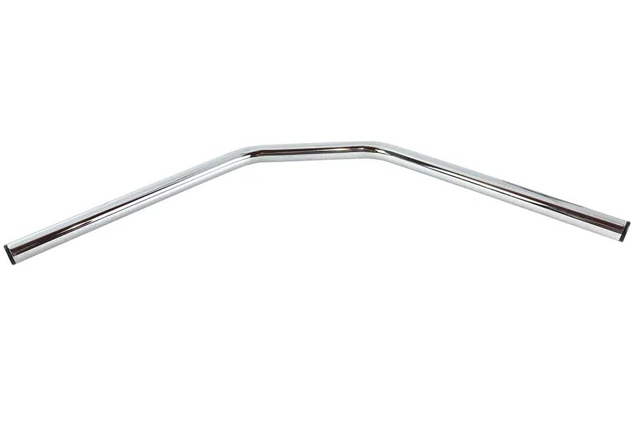 V-Twin 7/8 inch Angled Drag Handlebar with Chrome Finish by V-Twin