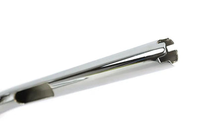 V-Twin 12 Inch Mini Ape Hanger Handlebar for Harley Davidson FLDE and FLHC Models by V-Twin