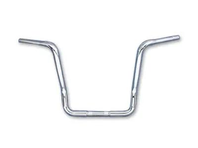 MCM 16 Inch Bagger Handlebar with Indents in Chrome for Harley Davidson Models by MCM