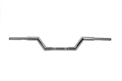 MCM 31-6169A 4-Inch Low-Rise Z-Bar Handlebar with External Wiring Indents