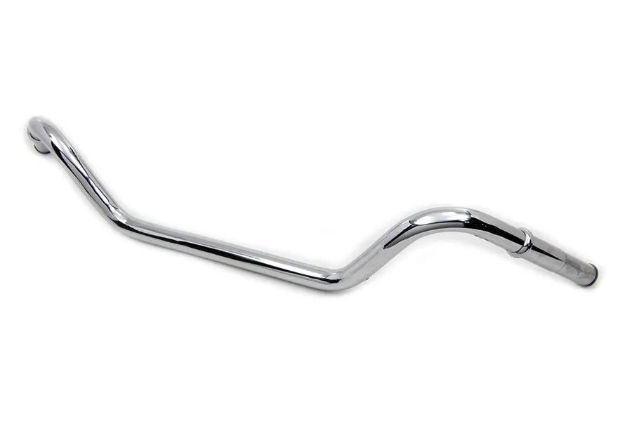 MCM Replica Flanders Spring Fork Handlebar with 5-1/2 Inch Pullback for Harley Davidson FL & W Models by MCM