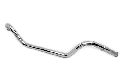 MCM Replica Flanders Spring Fork Handlebar with 5-1/2 Inch Pullback for Harley Davidson FL & W Models by MCM