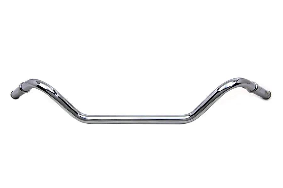 MCM Replica Flanders Spring Fork Handlebar with 5-1/2 Inch Pullback for Harley Davidson FL & W Models by MCM