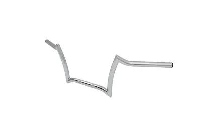 MCM 9 Inch Double Drop Z Handlebar Chrome for Harley Davidson FL and FX 1974-1981 by MCM