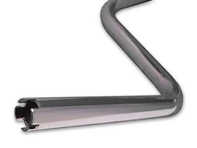 MCM 9-1/4 Inch Replica Handlebars Chrome for Harley Davidson FLT Models by MCM