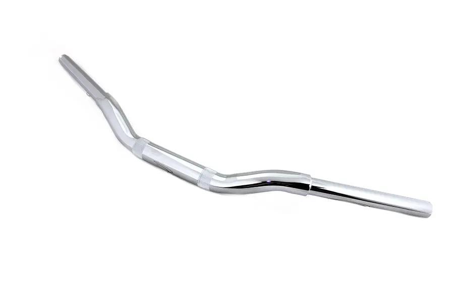 MCM 2 Inch Drag Handlebar without Indents Chrome - 29-1/2 Inch Length by MCM