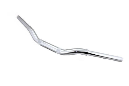 MCM 2 Inch Drag Handlebar without Indents Chrome - 29-1/2 Inch Length by MCM