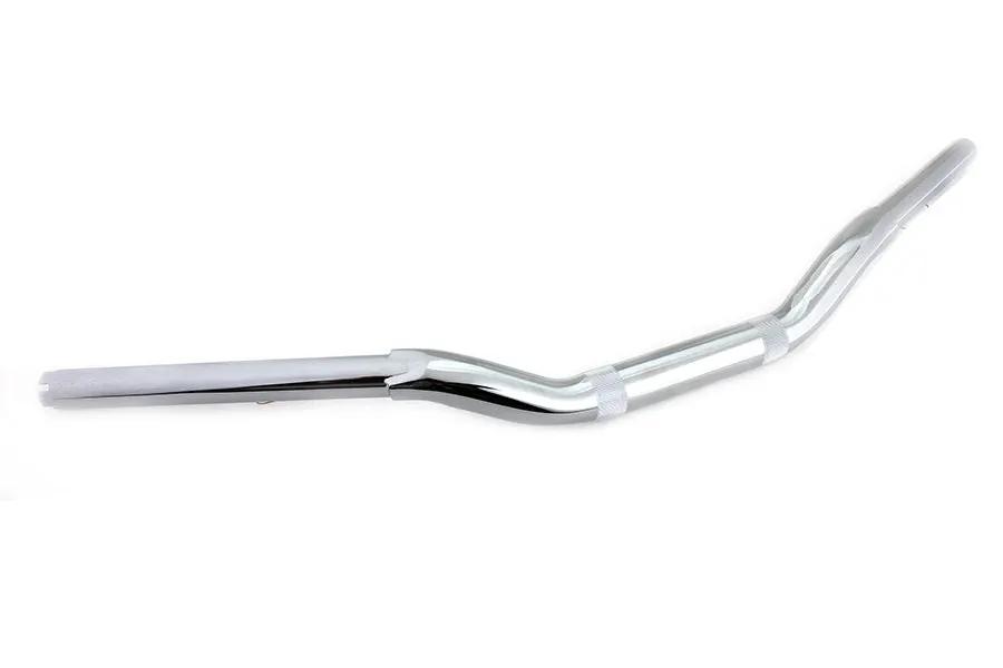 MCM 2 Inch Drag Handlebar without Indents Chrome - 29-1/2 Inch Length by MCM