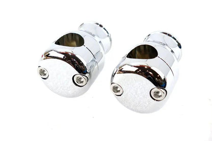 2 Inch Chrome Glide Riser Set for Motorcycles - Brand and Part Number 25-0893 by V-Twin