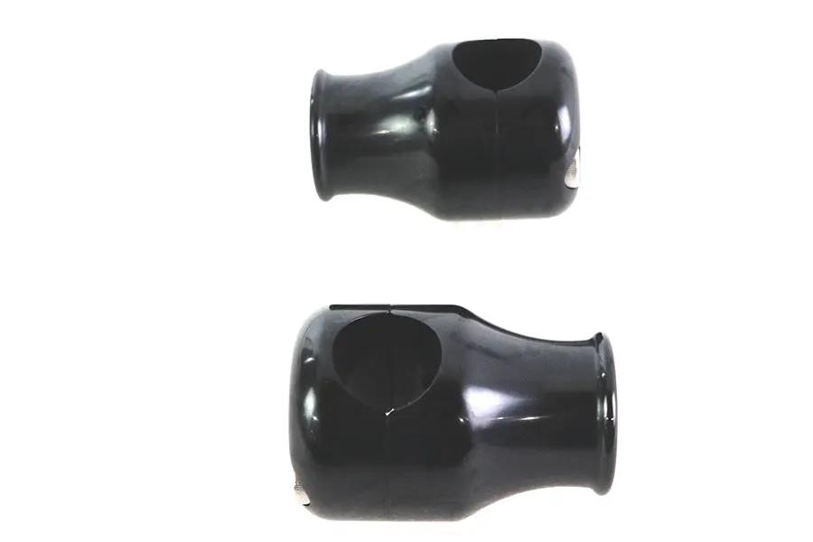 2 Inch Glide Riser Set by BrandName - Black, Model 25-0894 for 1 Inch Handlebars by V-Twin