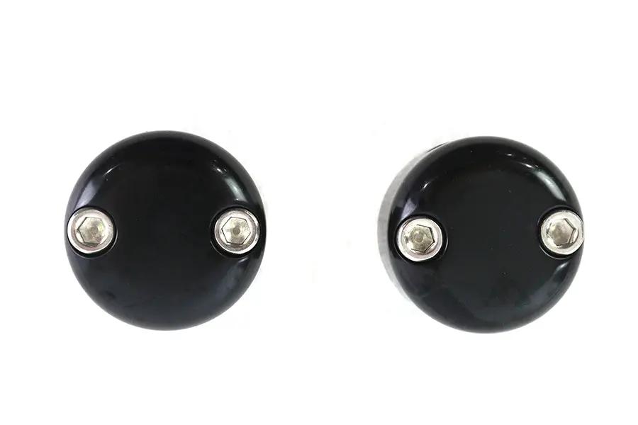 2 Inch Glide Riser Set by BrandName - Black, Model 25-0894 for 1 Inch Handlebars by V-Twin
