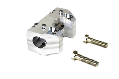 Ultima Handlebar Riser Clamp Set for Harley Davidson 1-1/4 inch Bars (2008-2015 FLHT & FLTR Models) by Ultima