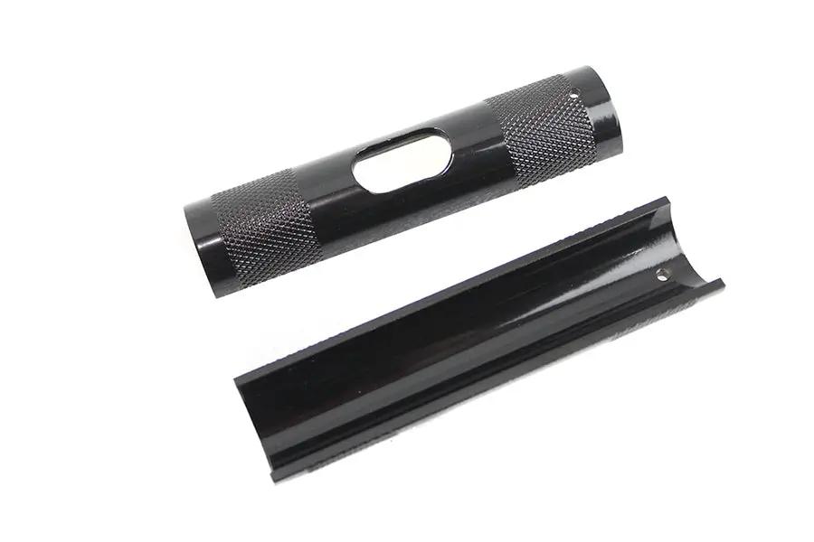 MCM 1-1/4 Inch Handlebar Riser Adapter Sleeve Spacer Set Black - Enhanced Grip and Compatibility by MCM
