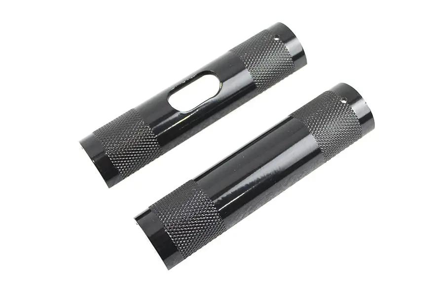 MCM 1-1/4 Inch Handlebar Riser Adapter Sleeve Spacer Set Black - Enhanced Grip and Compatibility by MCM
