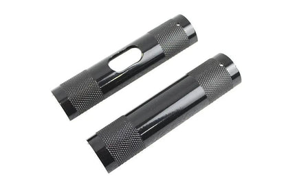 MCM 1-1/4 Inch Handlebar Riser Adapter Sleeve Spacer Set Black - Enhanced Grip and Compatibility by MCM