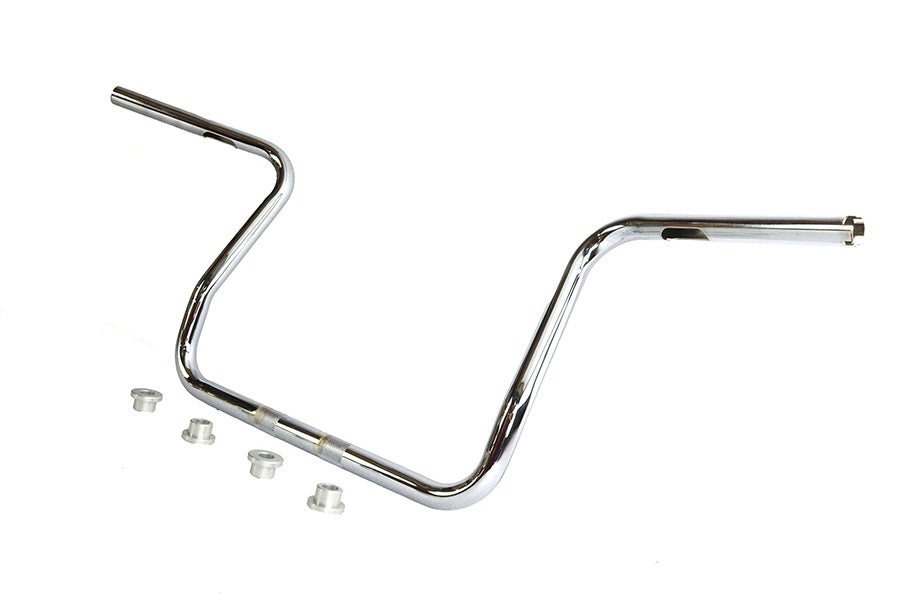 V-Twin 20330 12-Inch Mini Ape Hanger Handlebar for Harley-Davidson FLHX