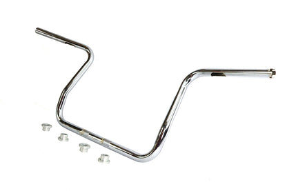 V-Twin 20330 12-Inch Mini Ape Hanger Handlebar for Harley-Davidson FLHX