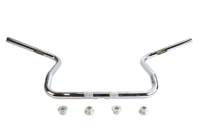 V-Twin 20330 12-Inch Mini Ape Hanger Handlebar for Harley-Davidson FLHX