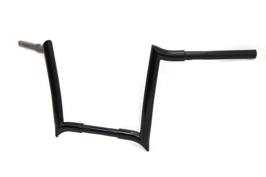 MCM 12 Inch Ape Handlebar Without Indents for Harley Davidson FLT - Black, Part #20180B by MCM