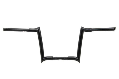 MCM 12 Inch Ape Handlebar Without Indents for Harley Davidson FLT - Black, Part #20180B by MCM