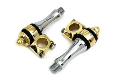 V-Twin Flanders Riser Kit for Harley Davidson with 1-inch Bar Compatibility by V-Twin