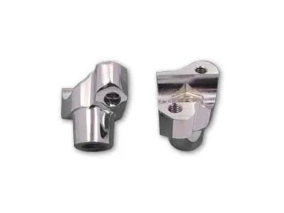 MCM 1-3/4 Inch Riser Set Chrome for Harley Davidson FLT (1988-1997) by MCM