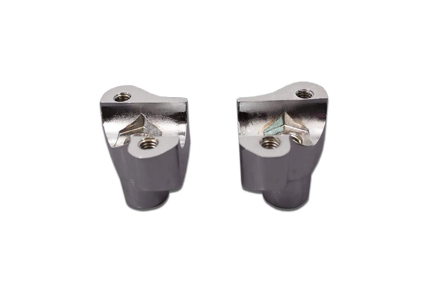 MCM 1-3/4 Inch Riser Set Chrome for Harley Davidson FLT (1988-1997) by MCM