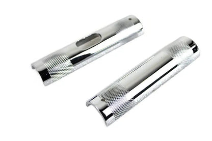 MCM 1-1/4 inch Handlebar Riser Adapter Sleeve Spacer Set Chrome by MCM