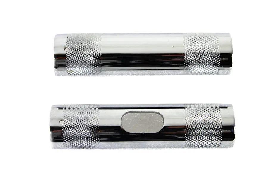 MCM 1-1/4 inch Handlebar Riser Adapter Sleeve Spacer Set Chrome by MCM
