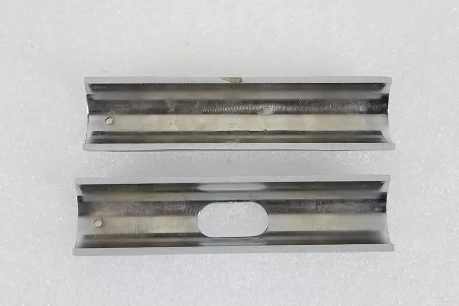 MCM 1-1/4 inch Handlebar Riser Adapter Sleeve Spacer Set Chrome by MCM