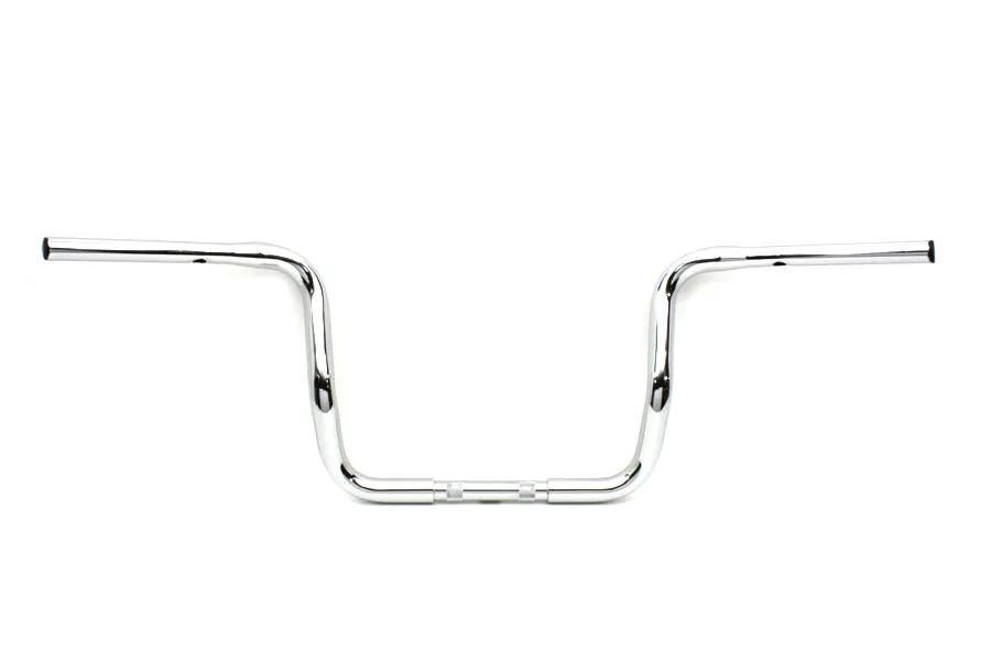 MCM 12 Inch Bagger Handlebar with Indents for Harley Davidson FLT Models by MCM