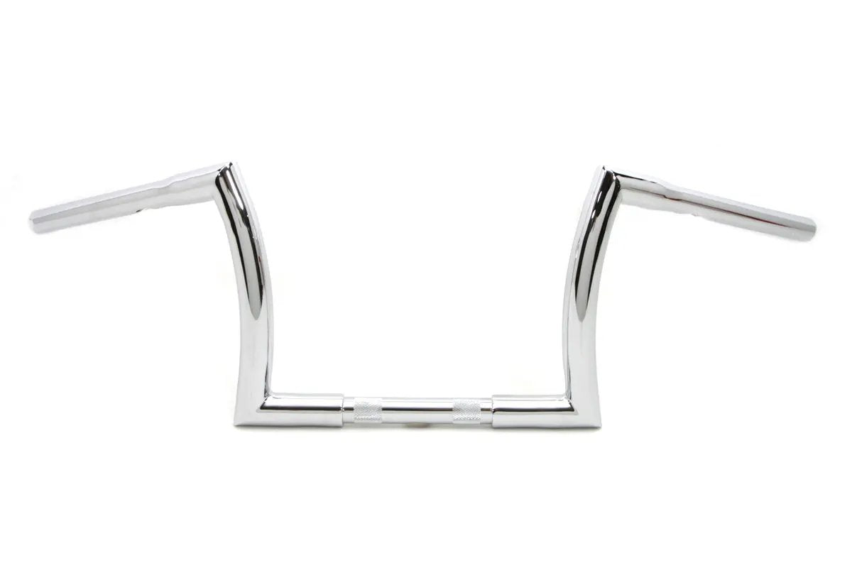 MCM 20144 10-Inch Z Handlebar with Indents for Harley Davidson FXST Models by MCM