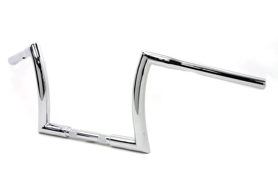 MCM 20144 10-Inch Z Handlebar with Indents for Harley Davidson FXST Models by MCM