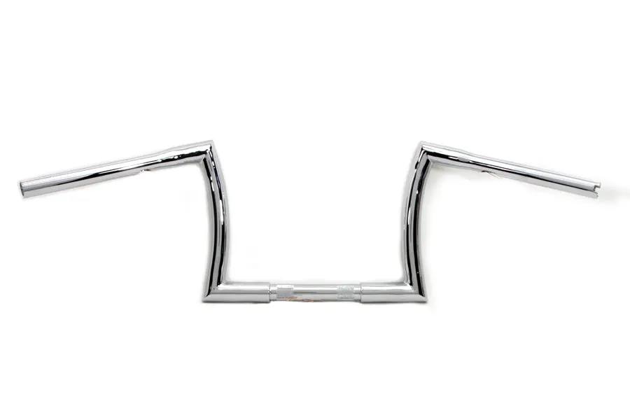 MCM 20144 10-Inch Z Handlebar with Indents for Harley Davidson FXST Models by MCM