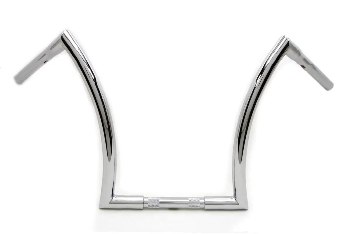 MCM 16 Inch Z Handlebar with Indents for Harley Davidson FXST Models by MCM